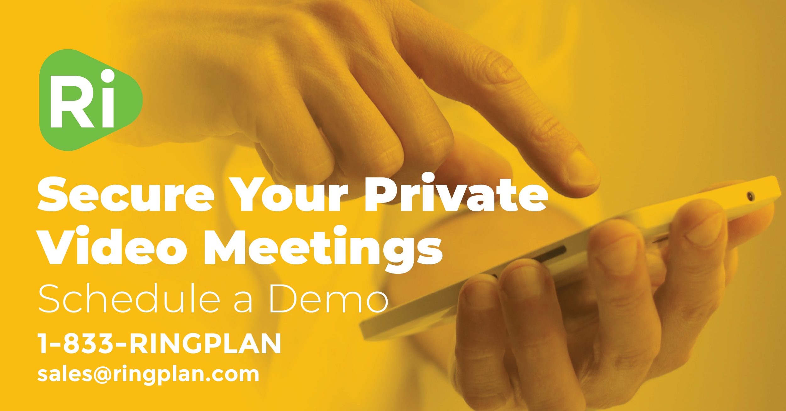 Video Meeting Privacy and Security | Secure Video Conferencing with RingPlan Meet™