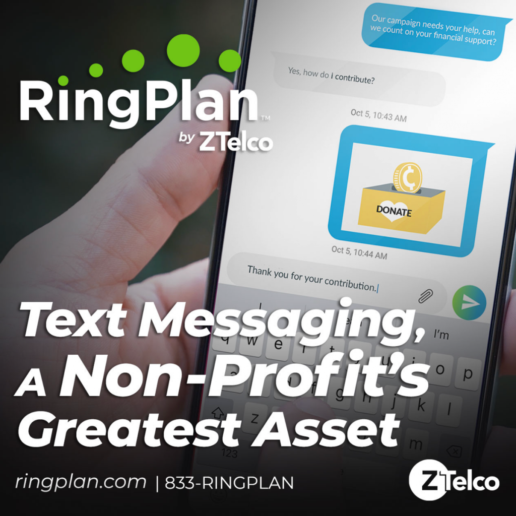 Text messaging for non profits.